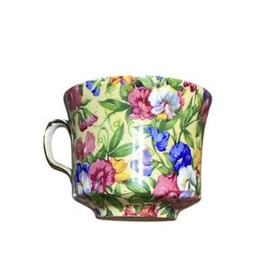 Royal Winton Teacup Vintage Multicolor Good Sweet Pea Chintz Floral England